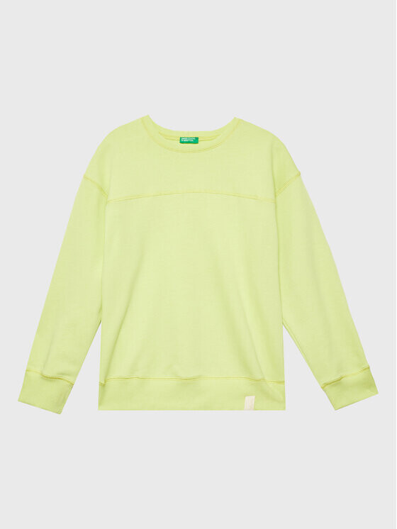 

Толстовка обычного кроя United Colors Of Benetton, желтый