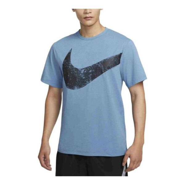 

Футболка dri-fit uv hyverse t-shirt 'blue' Nike, синий