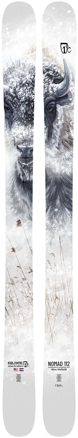 

Новые лыжи Icelantic Nomad 112 2026 года, длина 182 см