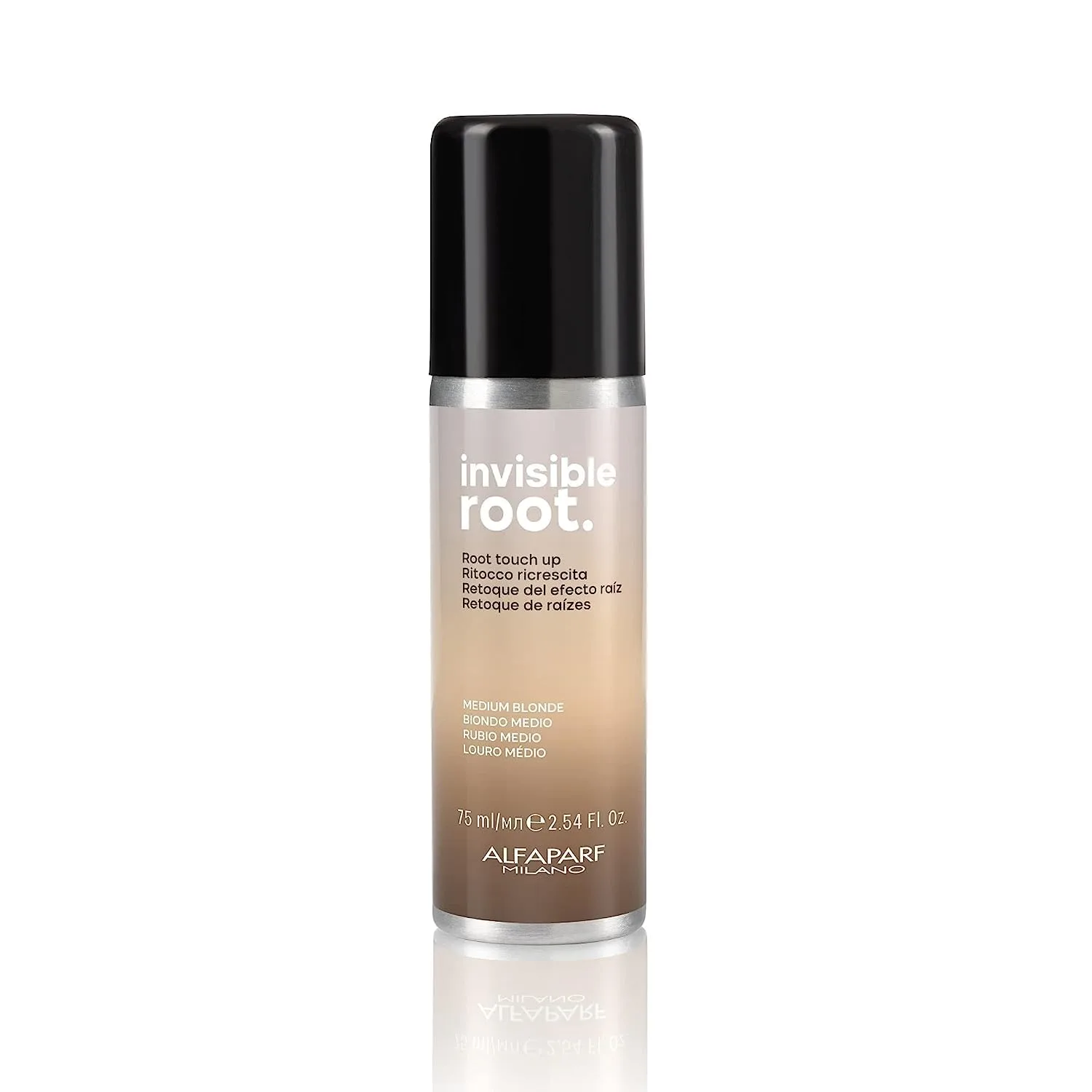 Спрей для временного окрашивания корней Alfaparf Milano Invisible Root Touch Up Spray - маскировка корней - средство для закрашивания отросших корней, Medium Blonde