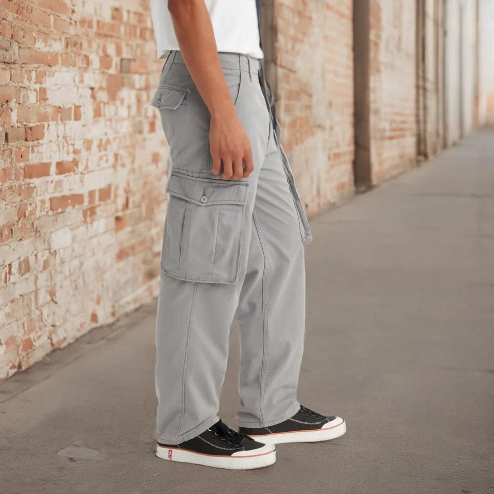 Штаны карго Levi's оливковый — фото 4