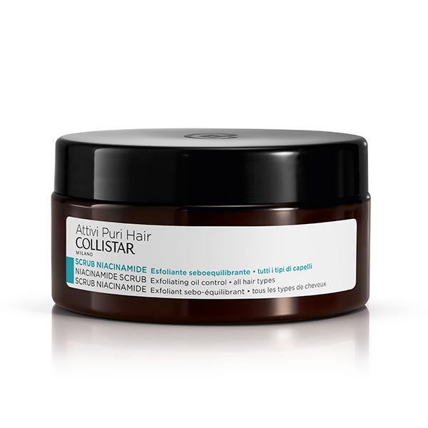 

Скраб для волос с ниацинамидом, регулирующий выработку себума и отшелушивающий скраб для контроля жирности кожи COLLISTAR