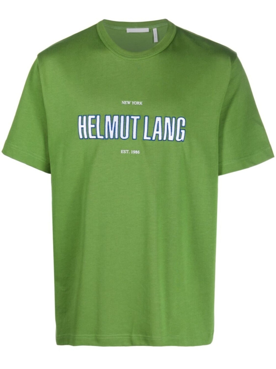 

Helmut Lang футболка с графичным принтом, зеленый