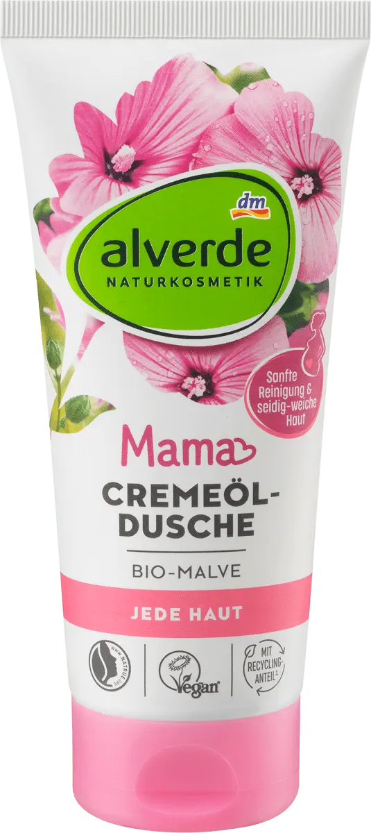 

Крем-масло для душа Mama органическое мальва 200 мл alverde NATURKOSMETIK