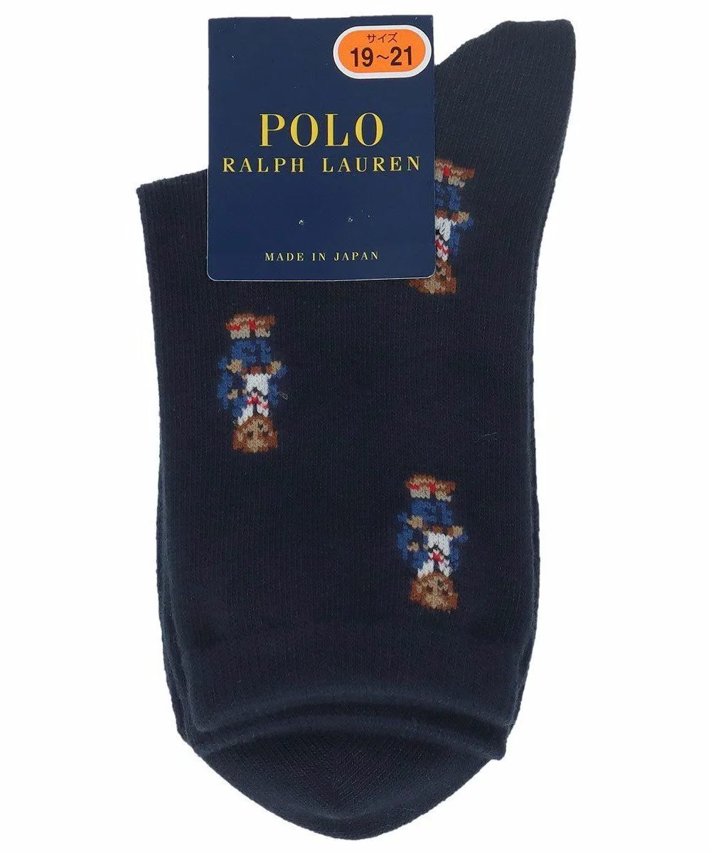 Детские носки POLO Mini Bear с принтом по всей поверхности Polo Ralph Lauren, 68. Navy