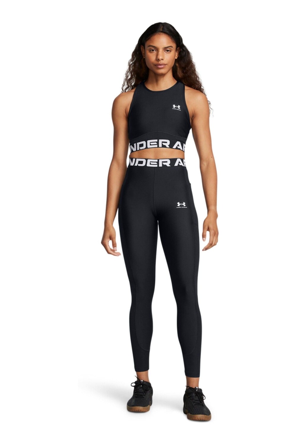 

Леггинсы Heatgear в рубчик Under Armour, черный