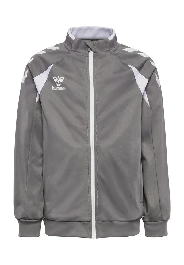 Тренировочная куртка core 2 0 track zip Hummel, Steel Gray White