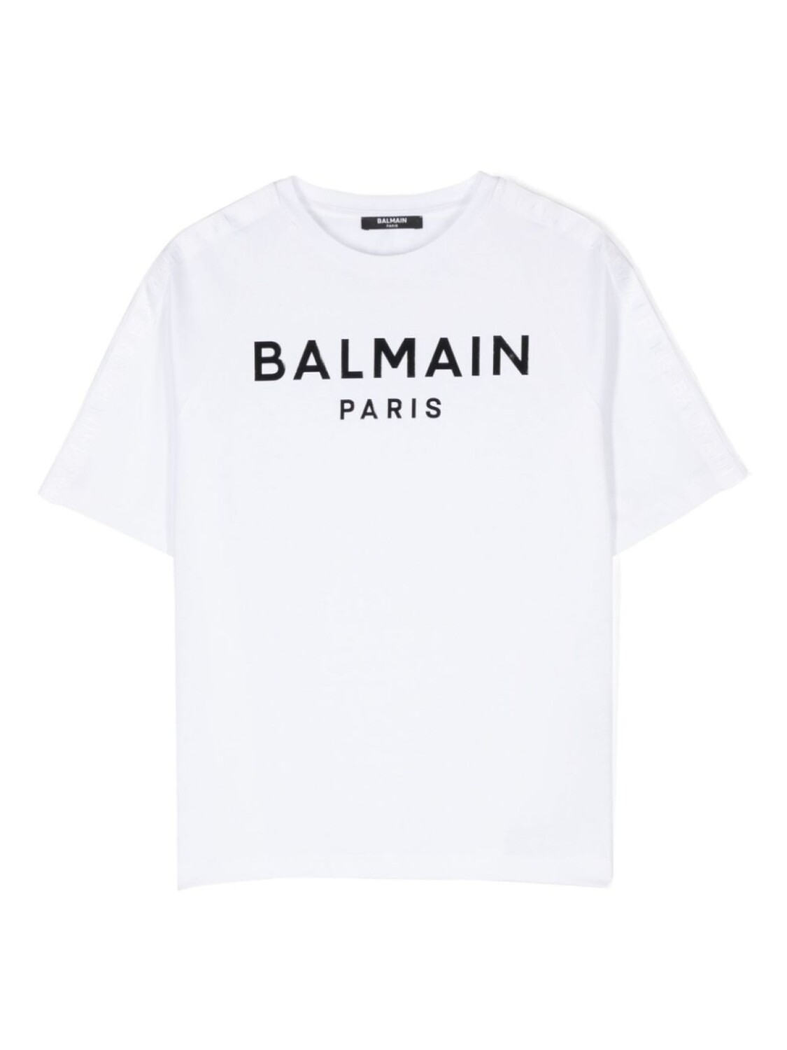 

Balmain Kids футболка с логотипом, белый