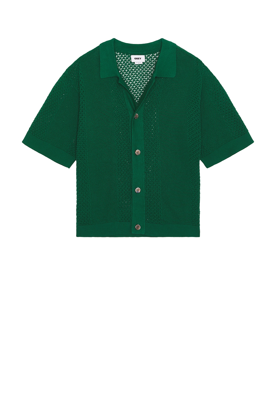 

Трикотажная рубашка Evan Obey, forest green