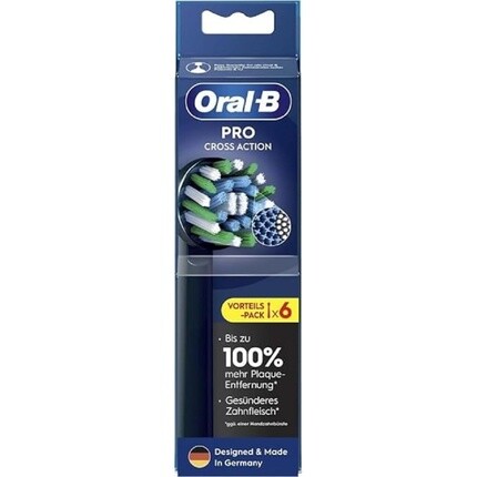 

Насадки для электрических зубных щеток Oral-B Pro CrossAction, 6 шт.