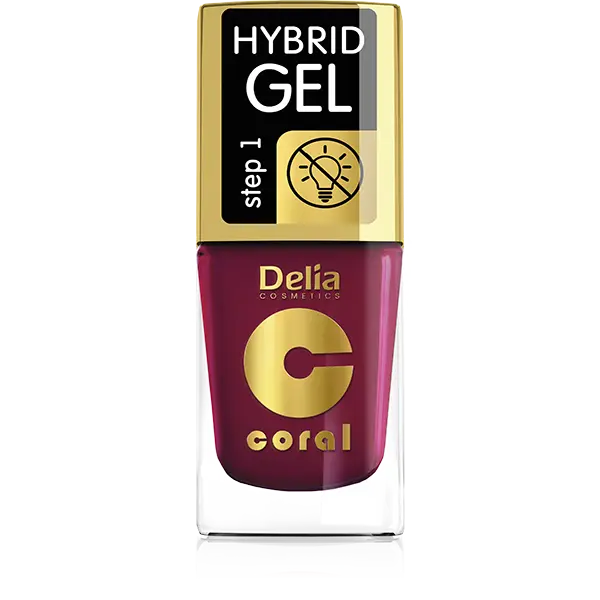 

Гибридный лак для ногтей 12 Delia Coral Hybrid Gel, 11 мл