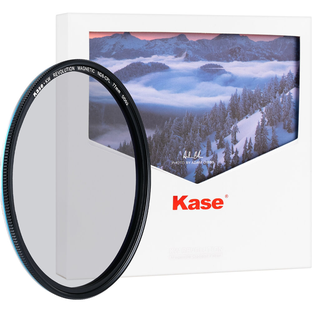 

Фильтр Kase KW Revolution ND/PL Filter with Blue & Silver 1118100077