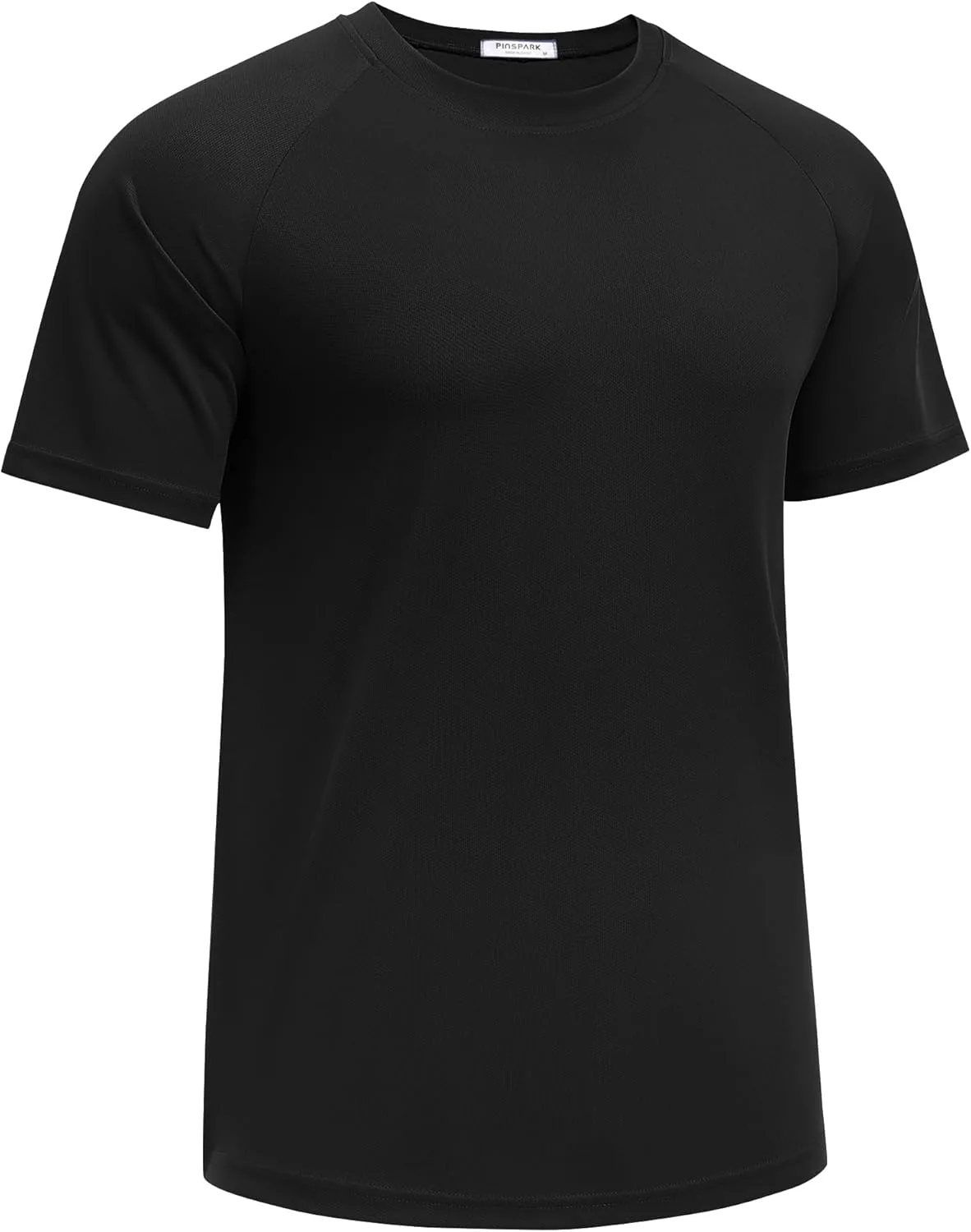 

PINSPARK 1/5 Pack Футболки для тренировок мужские с коротким рукавом, влагоотводящие