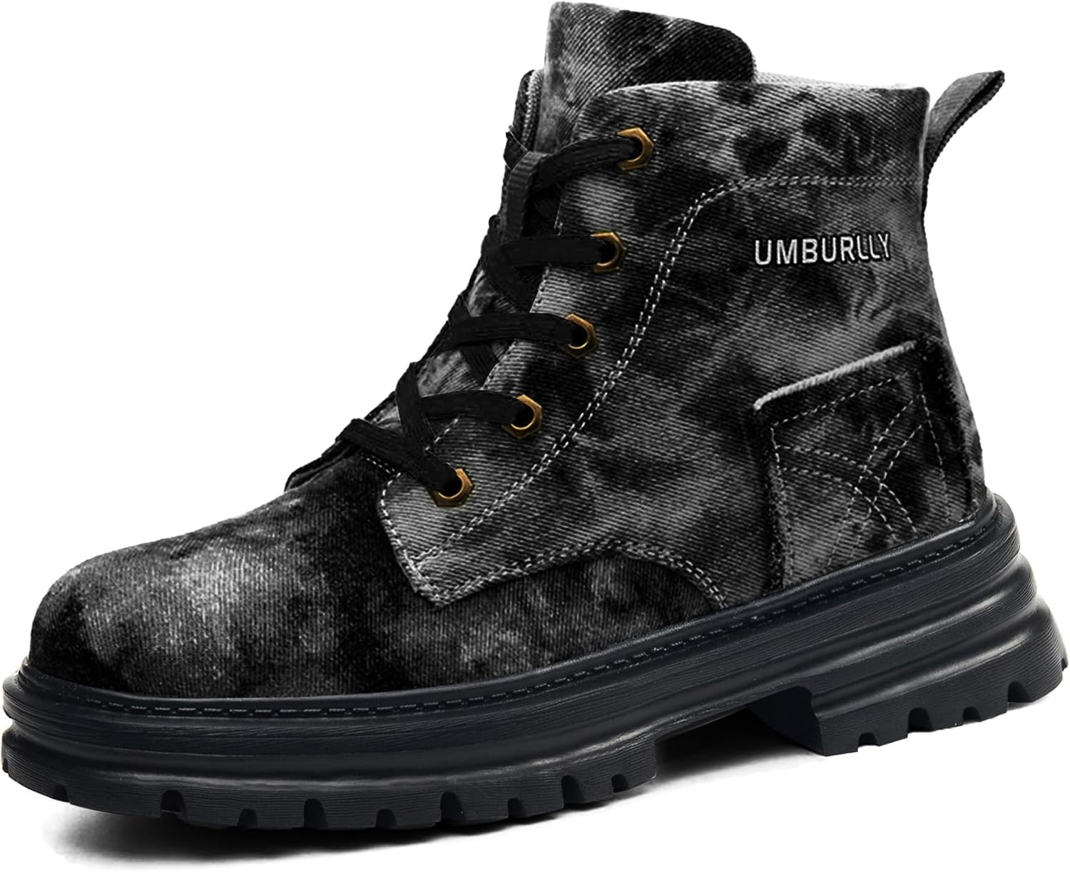 

Ботинки Hogent с стальным носком для женщин и мужчин - легкие и дышащие - идеальны для строительства и склада, серый