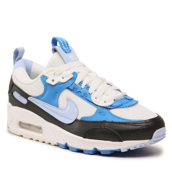 Кроссовки Nike Air Max 90 Futura FJ4798 100 Summit White/Cobalt Bliss, цвет синий — фото 2