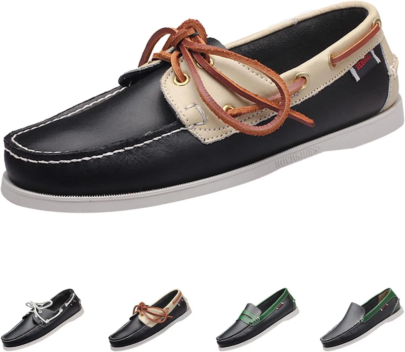 Мокасины мужские кожаные BlackeEight Wendy Penny Loafers, бежевый