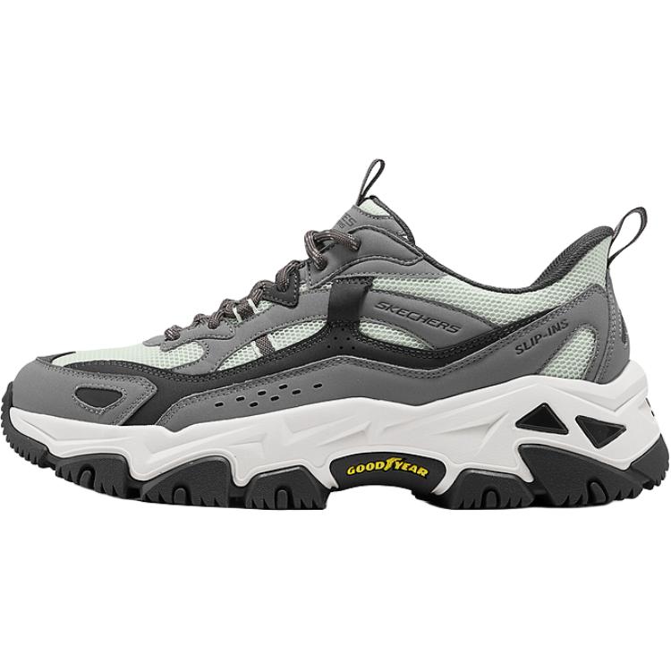 

Мужские кроссовки OUTDOOR MENS, износостойкие, низкие, массивные, серые Skechers, Gray