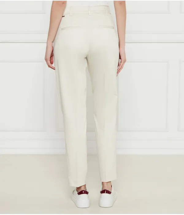 Брюки Tapered fit Calvin Klein, бежевый — фото 3