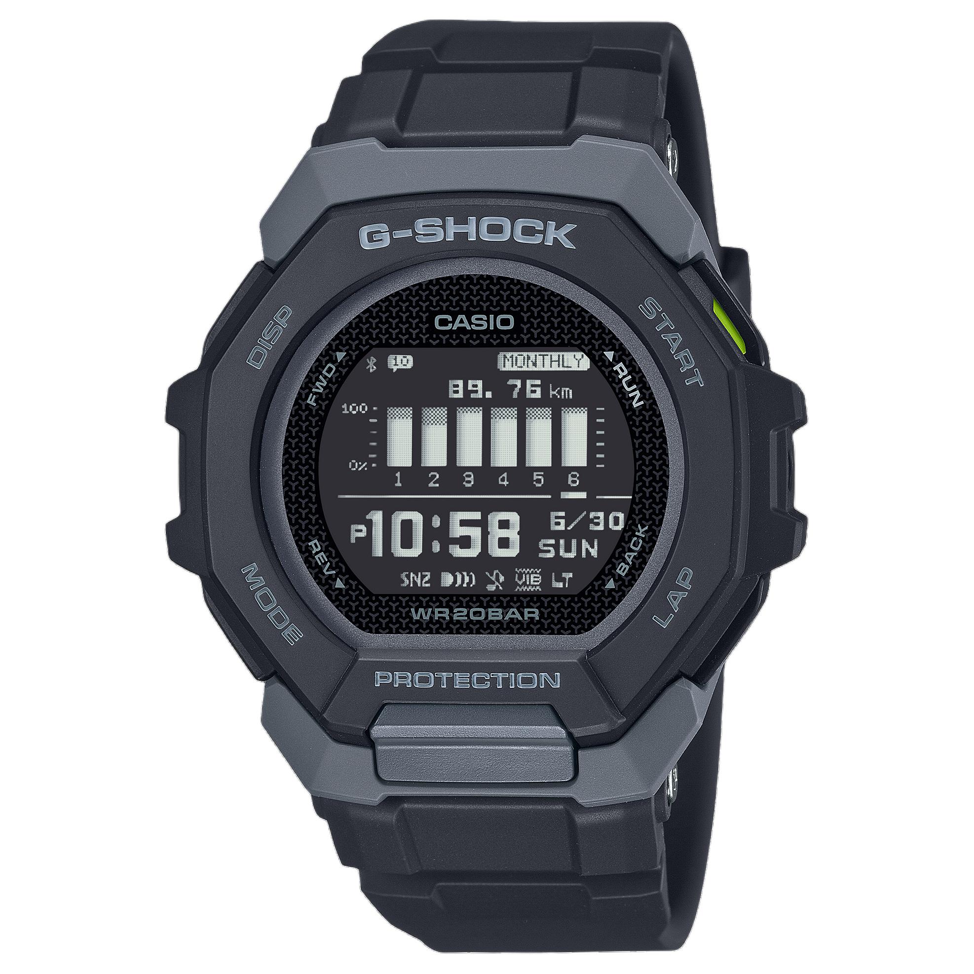 

CASIO Часы Unisex Black Watch GBD-300-1, Black Dial