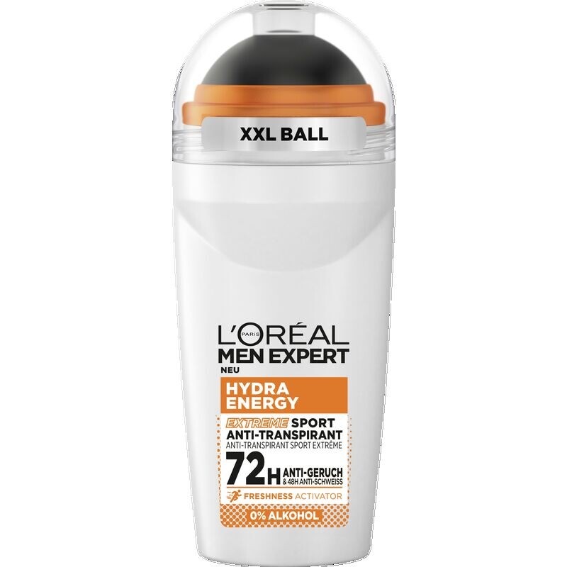 

Шариковый дезодорант-антиперспирант Hydra Energy Extreme Sport L’Oréal Paris, 50 ml