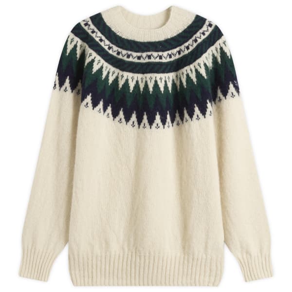 

Howlin' magician in the mountain fair isle джемпер Howlin By Morrison, экрю