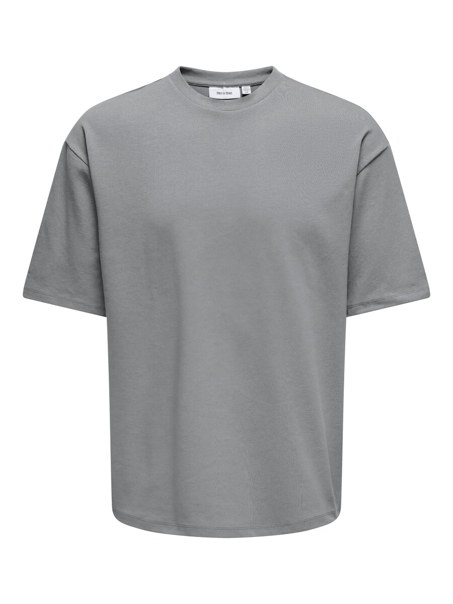 

Классическая футболка Only & Sons Shirt, серый