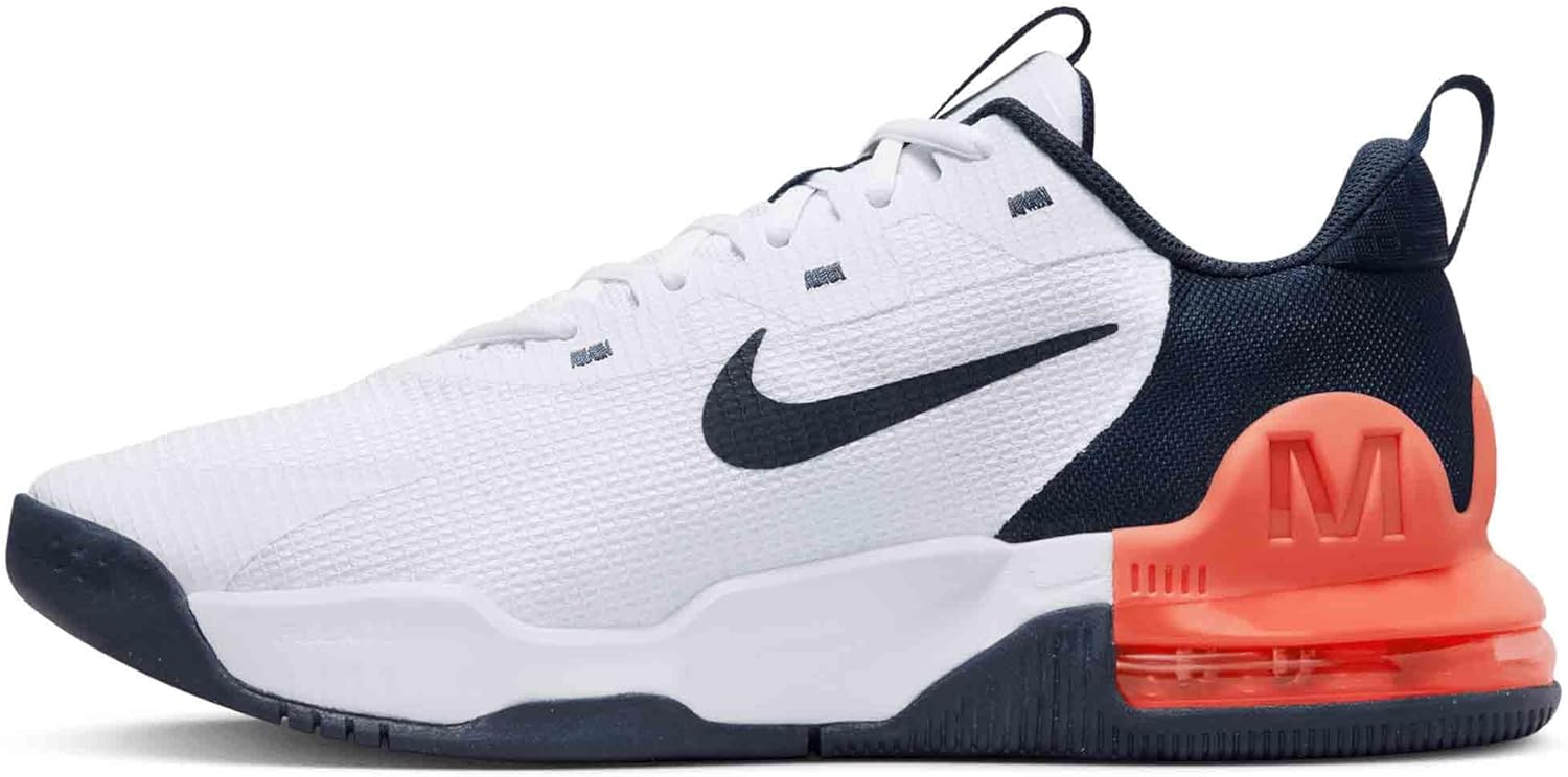 Кроссовки Nike Air Max Alpha Trainer 5 для мужчин, White/Obsidian-Bright Crimson — фото 4