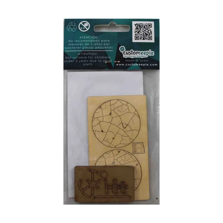 

Базовые топы Nythera 50 мм, Malifaux - Base Tops (Customeeple)
