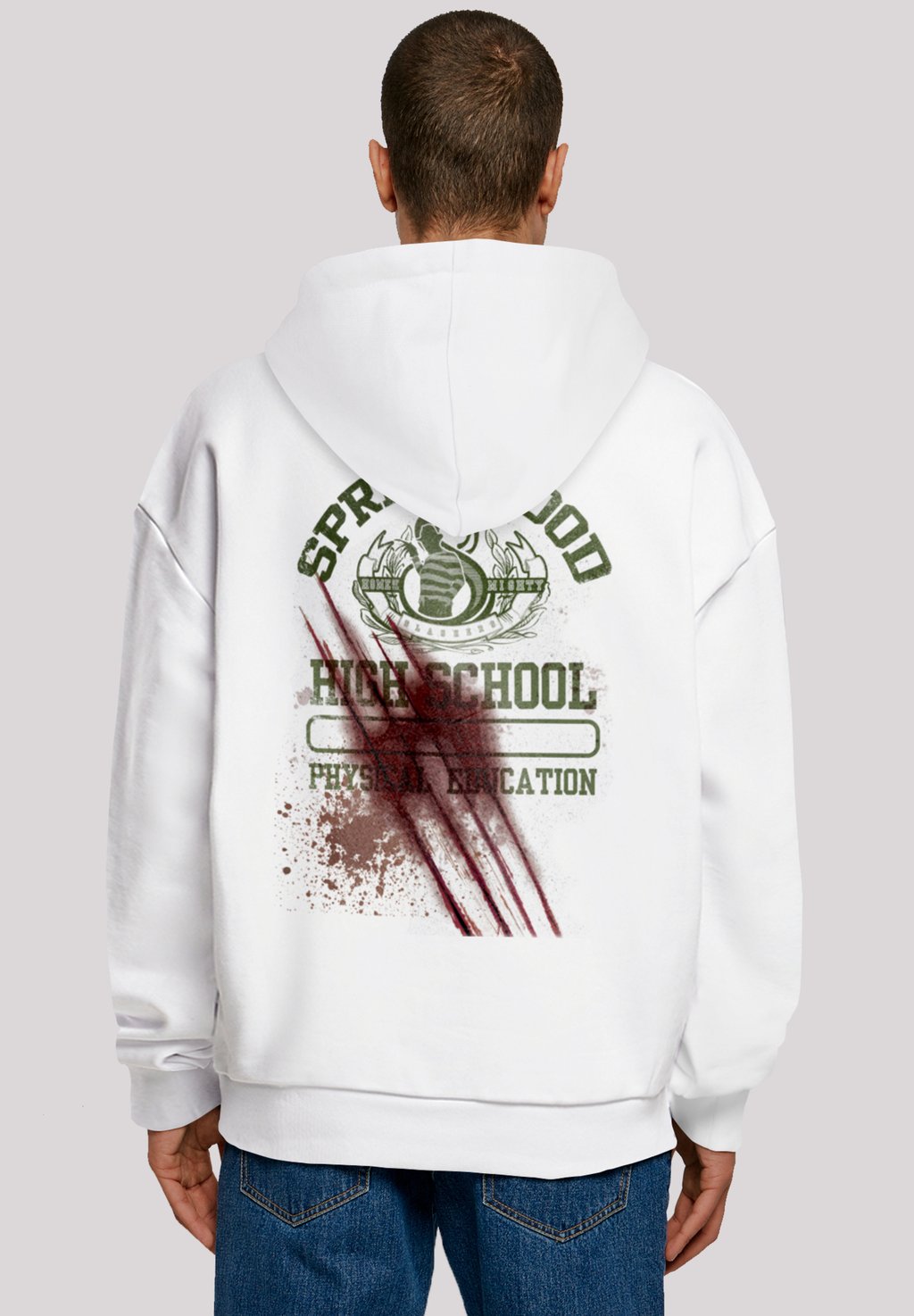 

Толстовка NIGHTMARE ON ELM STREET SPRINGWOOD SLASHER - Hoodie F4NT4STIC, белый