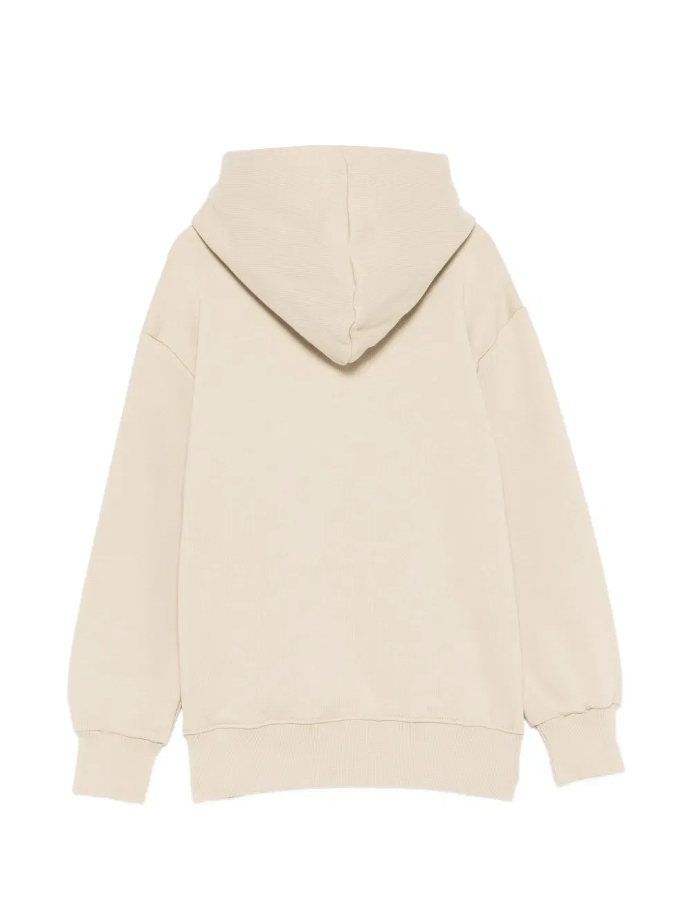 Толстовка с капюшоном и логотипом Msgm Kids, нейтральный — фото 2