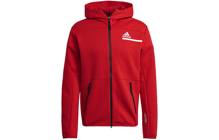 

Куртка мужская алая Adidas, цвет Scarlet