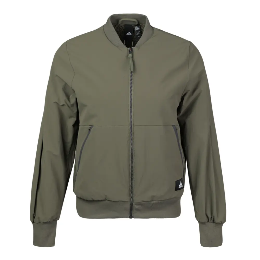 

Adidas Женская зеленая куртка-бомбер, Green