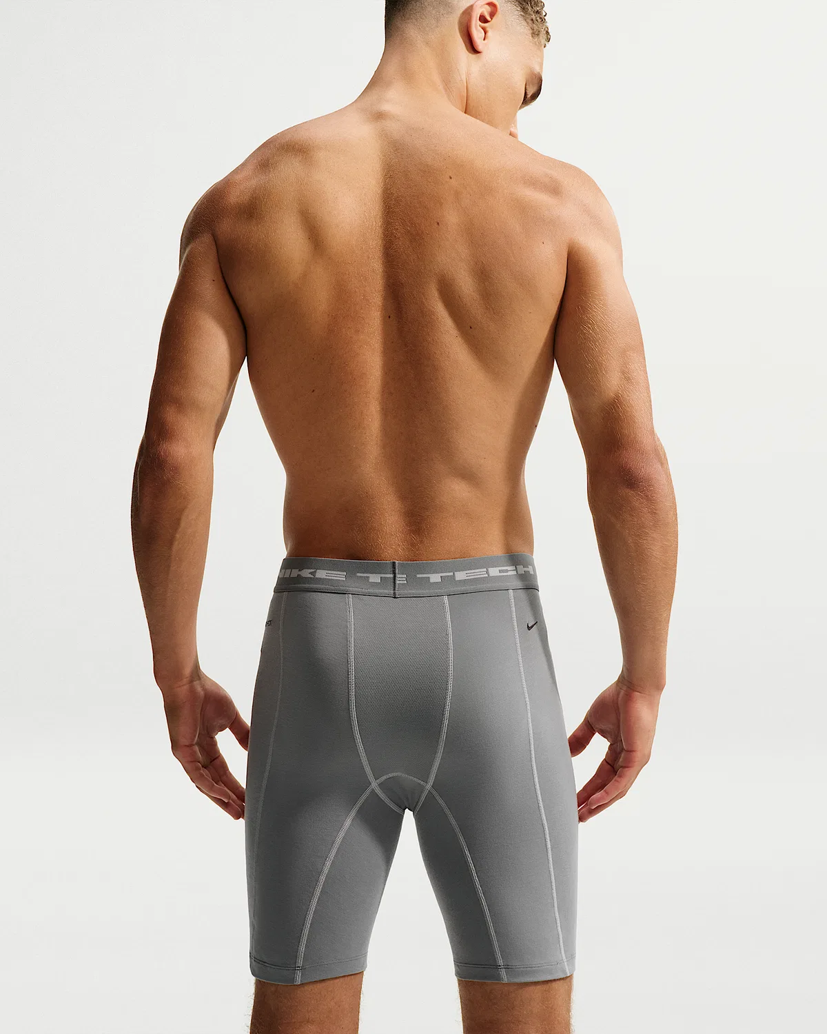 Мужские боксеры Dri-FIT Nike Tech, Cool Grey/Black — фото 3
