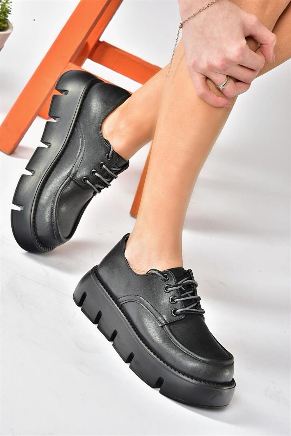 

P2676320 Черная повседневная женская обувь Fox Shoes, Черный, P2676320 Черная повседневная женская обувь Fox Shoes