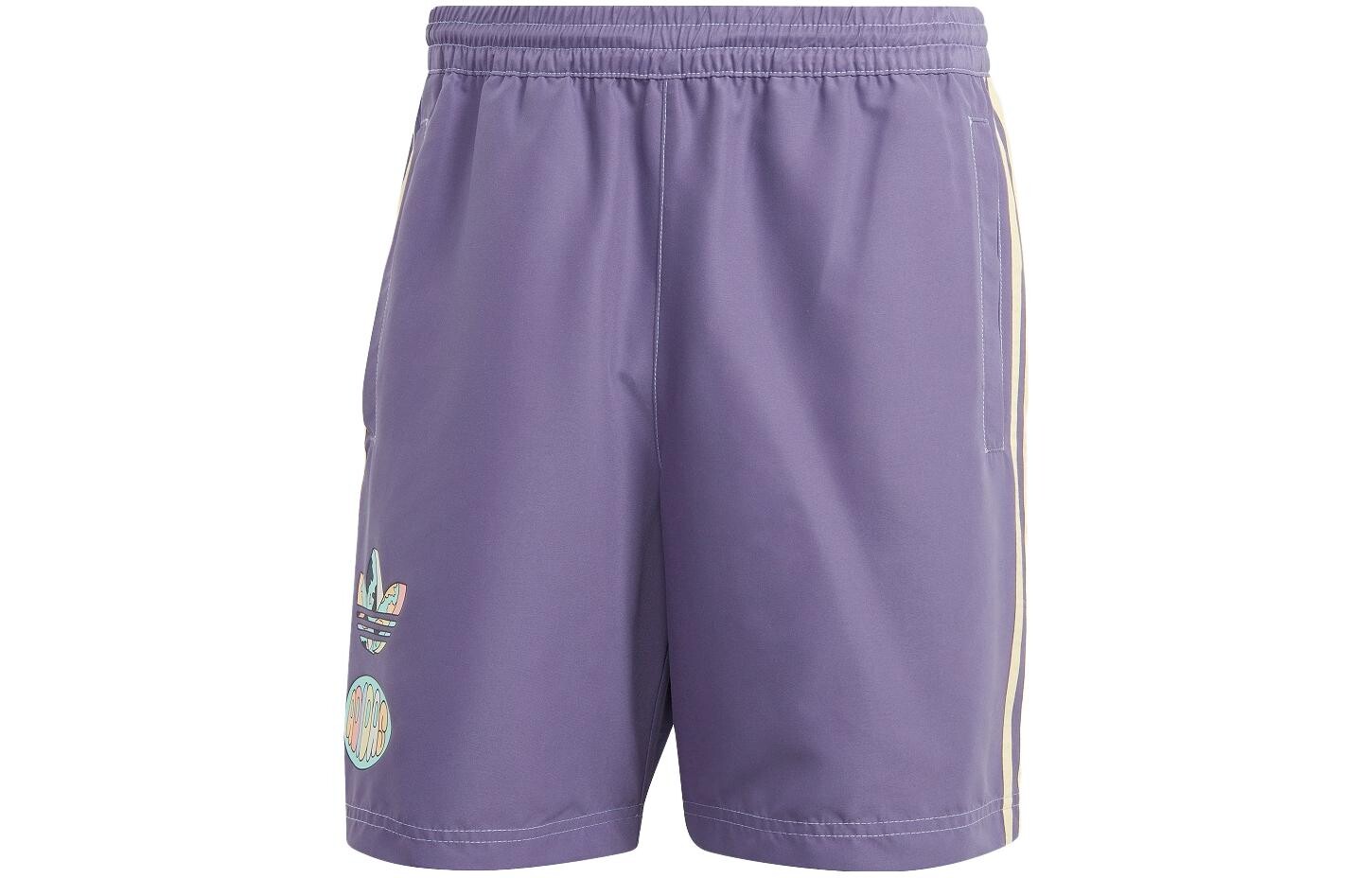 

Спортивные шорты ENJOY POLY для мужчин, фиолетовые Adidas Originals, фиолетовый