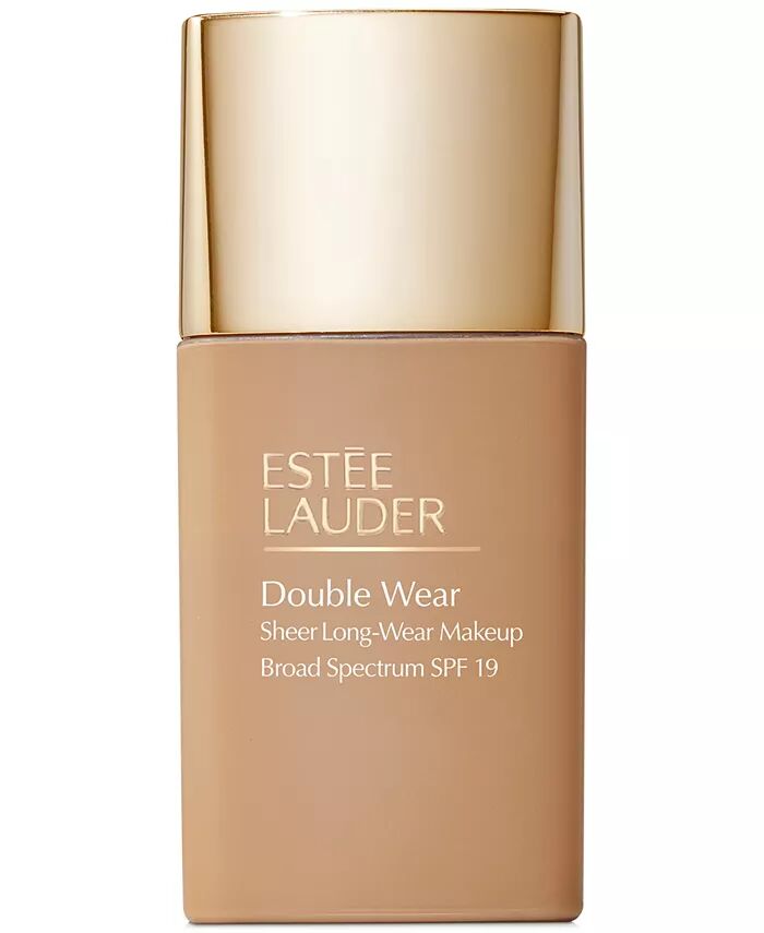 

Прозрачная стойкая тональная основа Double Wear SPF19, 1 унция Estée Lauder, цвет 3W1 Tawny - Medium with warm golden undertones