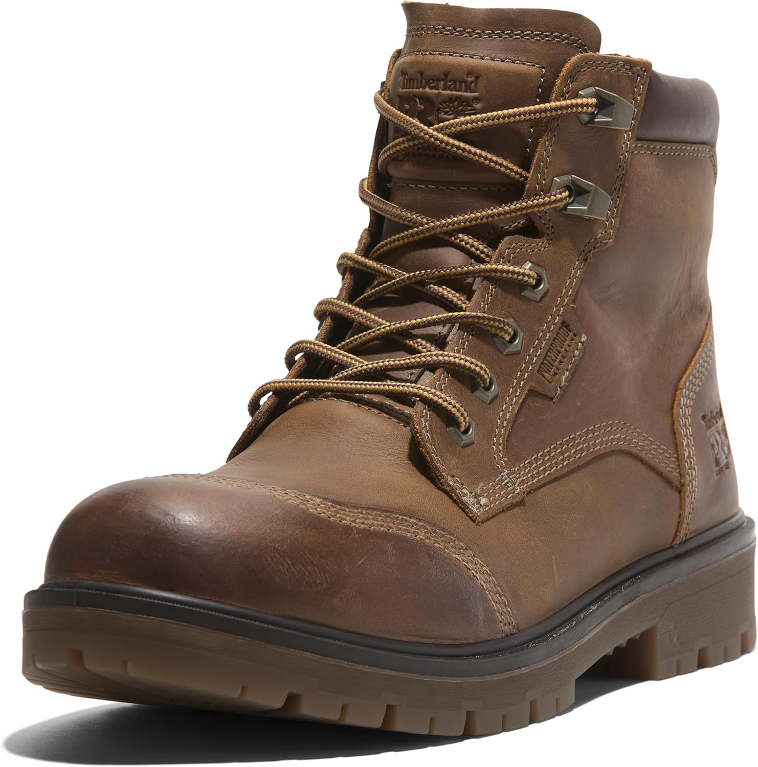 

Timberland PRO мужские рабочие ботинки Whitman 6 Inch Soft Toe Waterproof, Copper Brown