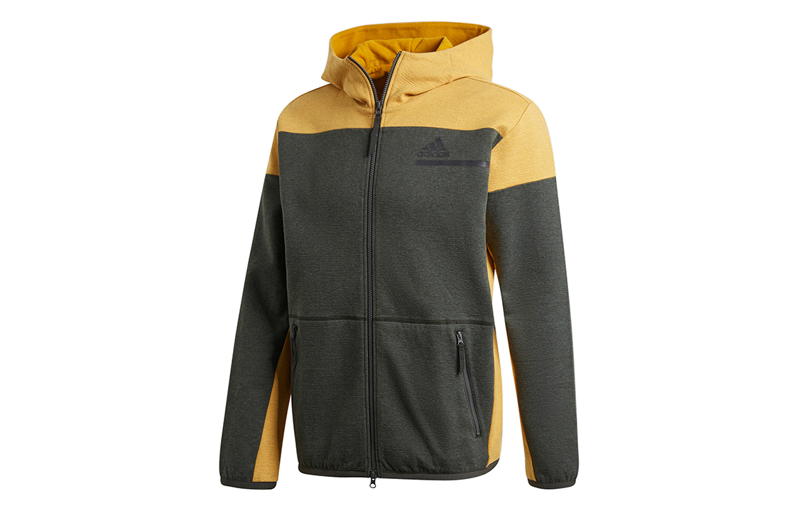 

Куртка мужская темная землисто-коричневая Adidas, темно-коричневый