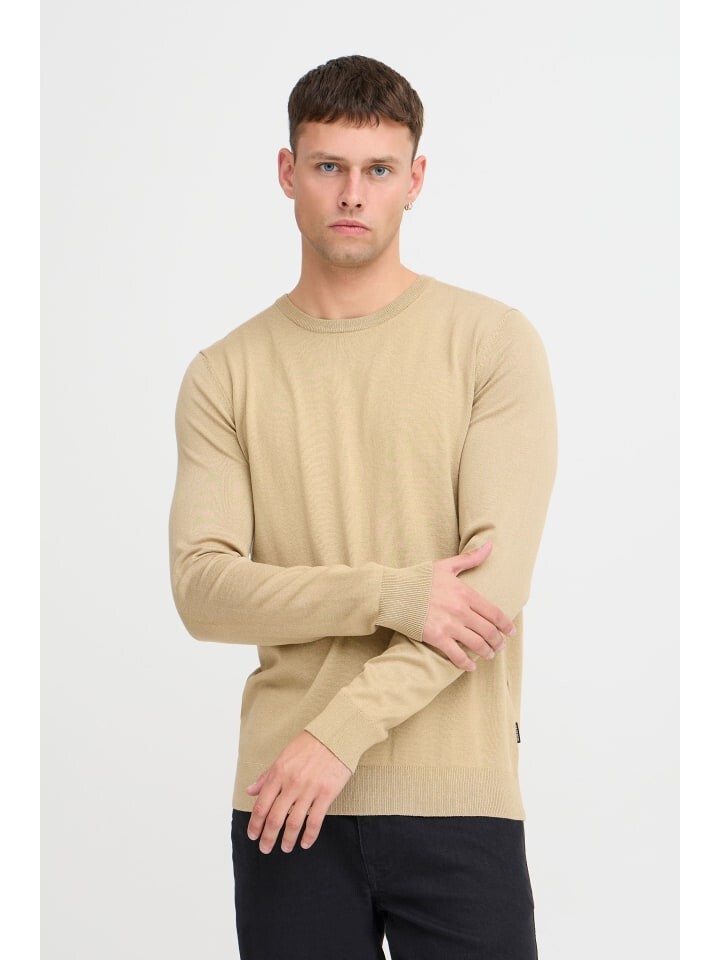 

Пуловер BLEND Strickpullover BHPullover 20718169 schlichter Strickpullover, коричневый