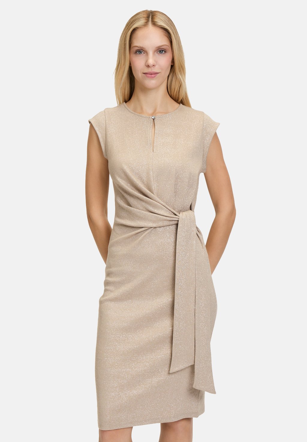 

Платье из джерси Cocktail dress / Party dress Cartoon, бежевый