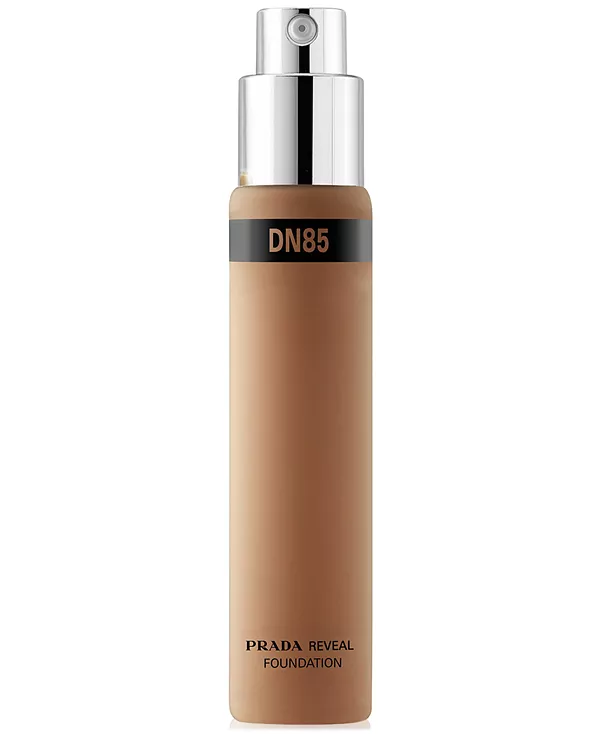 Reveal — многоразовая жидкая тональная основа для оптимизации кожи с SPF 17 Prada Beauty, dw85 deep warm