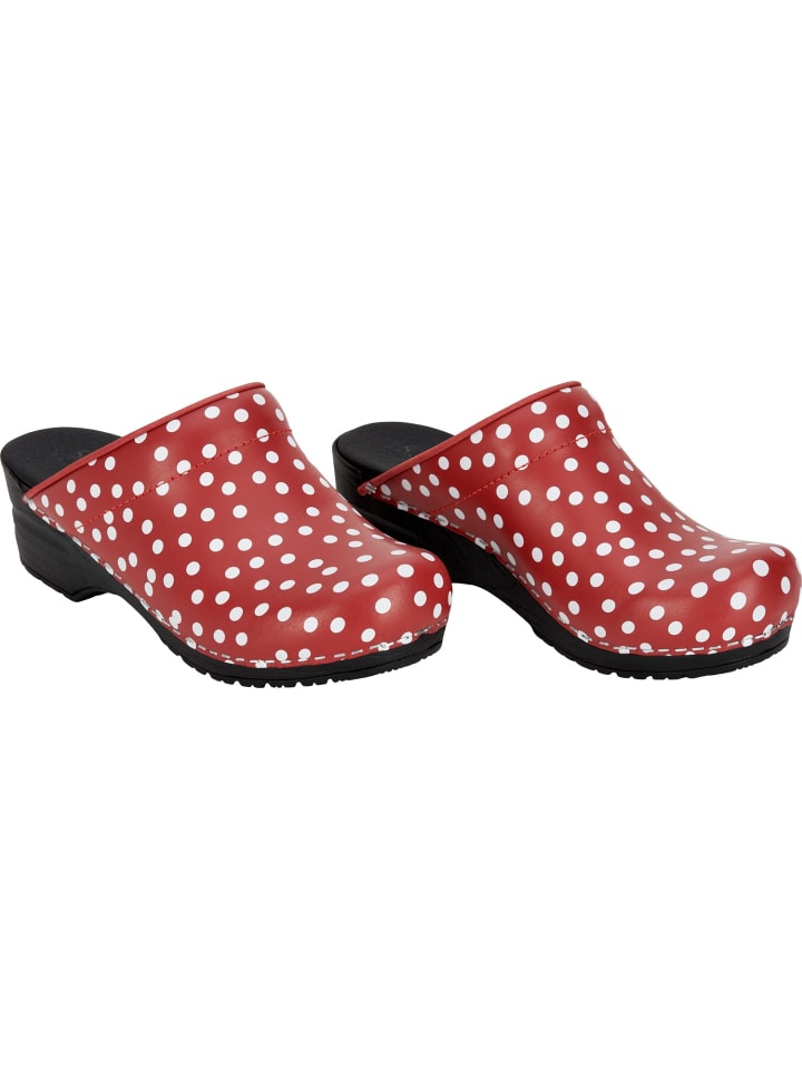 Сабо Original-Fenja Open Sanita Comfortwear, красный
