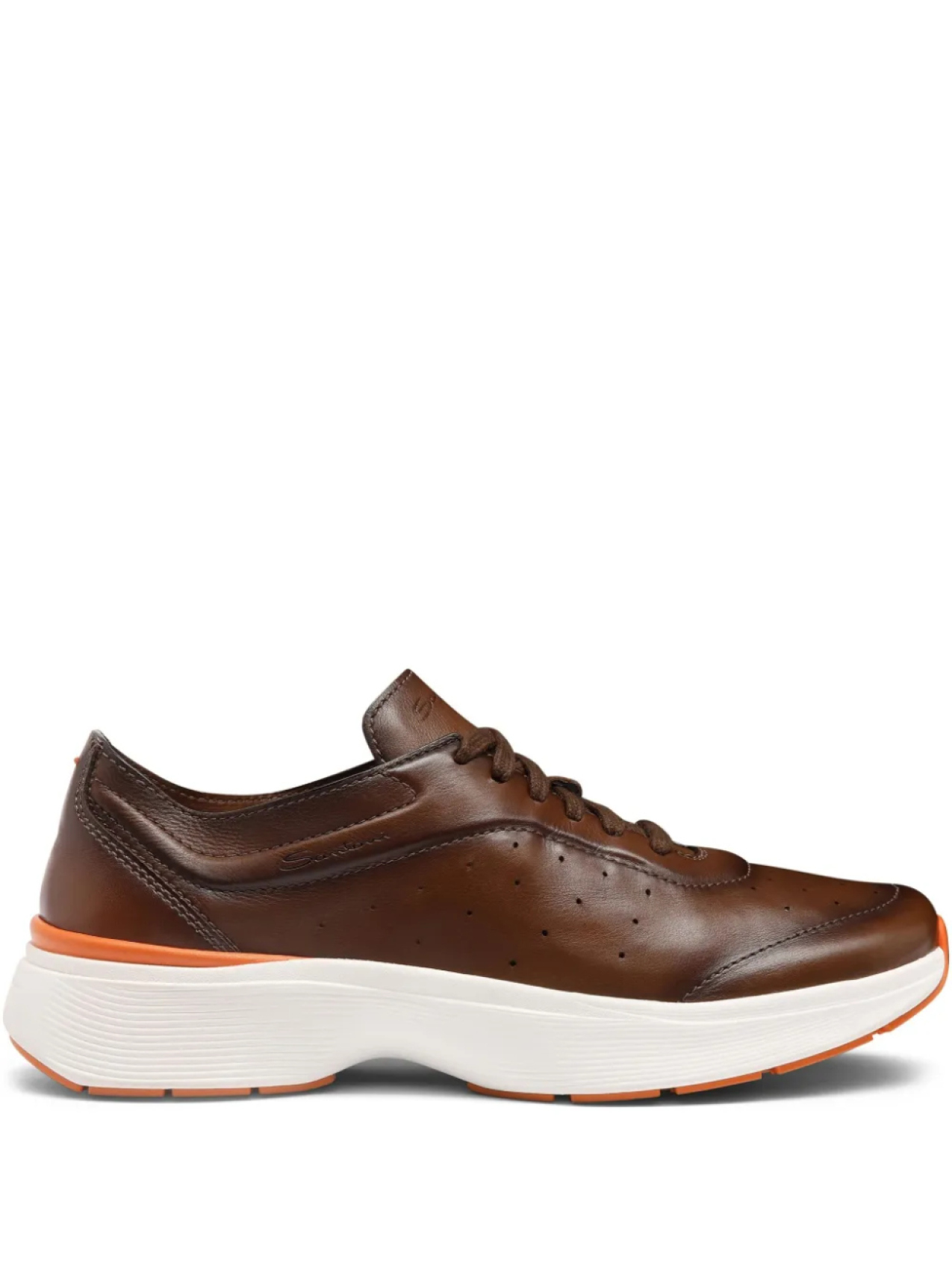 

Santoni кроссовки Bounce, коричневый