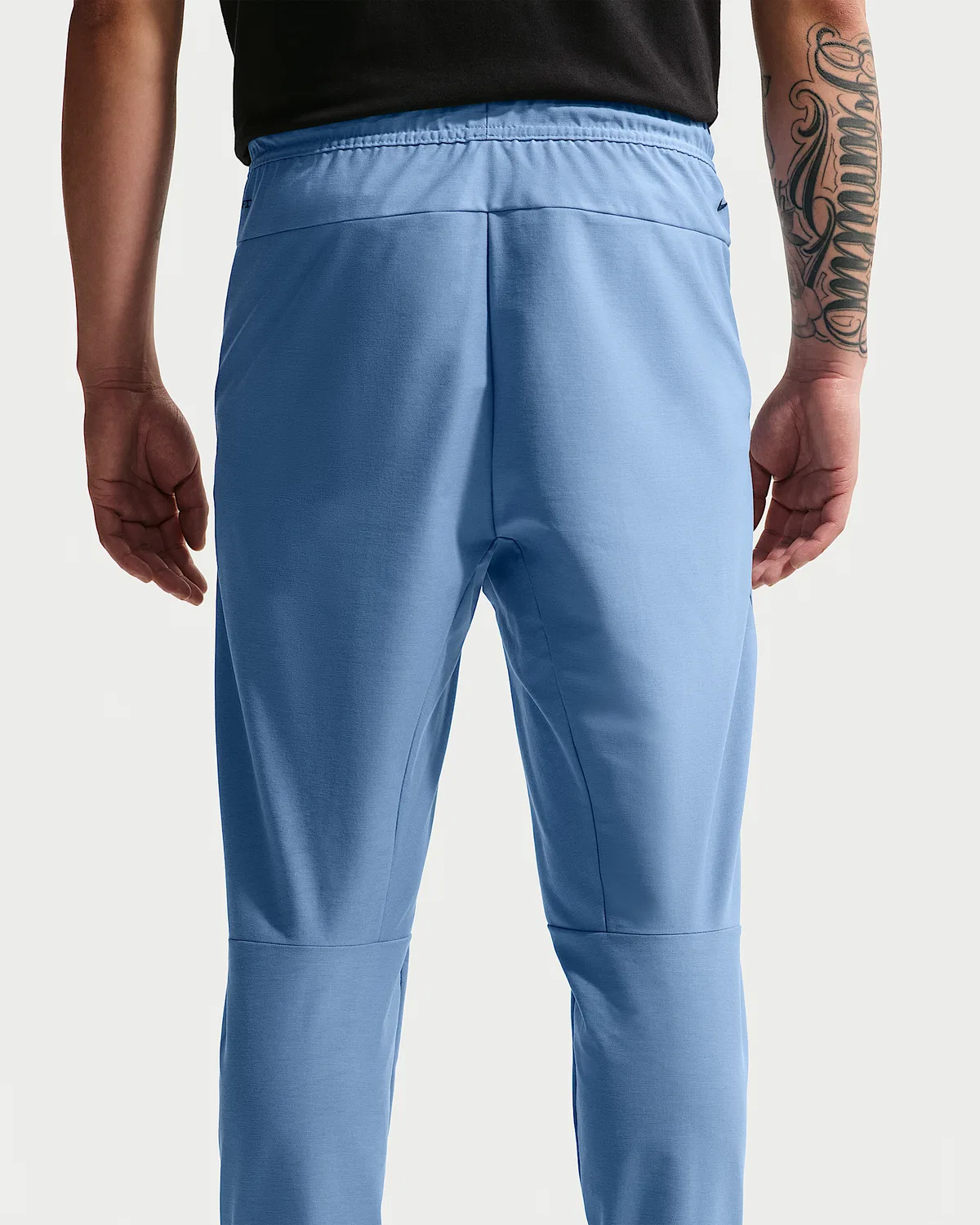 Мужские штаны Nike Tech Dri-FIT Shori Knit, Work Blue/Black — фото 3