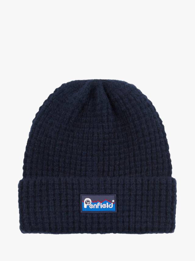 

Шапочка вафельной вязки Penfield, цвет Navy Blazer
