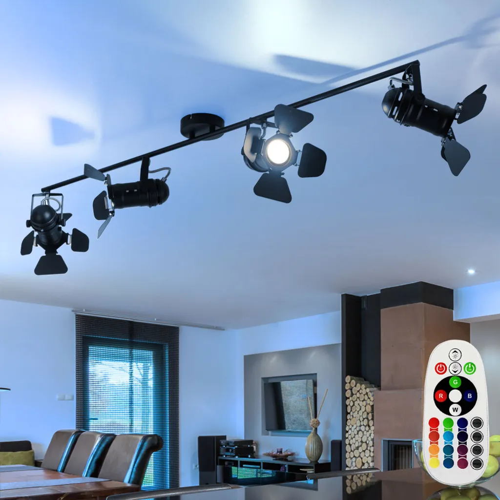 

Светодиодный потолочный светильник Globo Lighting, черный
