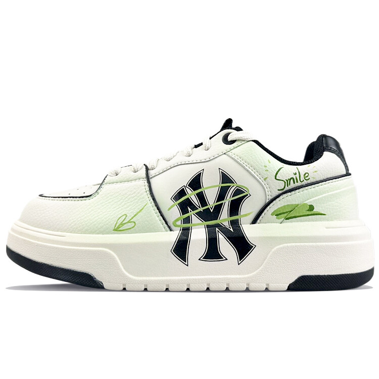 

Кроссовки MLB Chunky Liner Skateboarding Shoes Unisex Low-top Green/White, зеленый