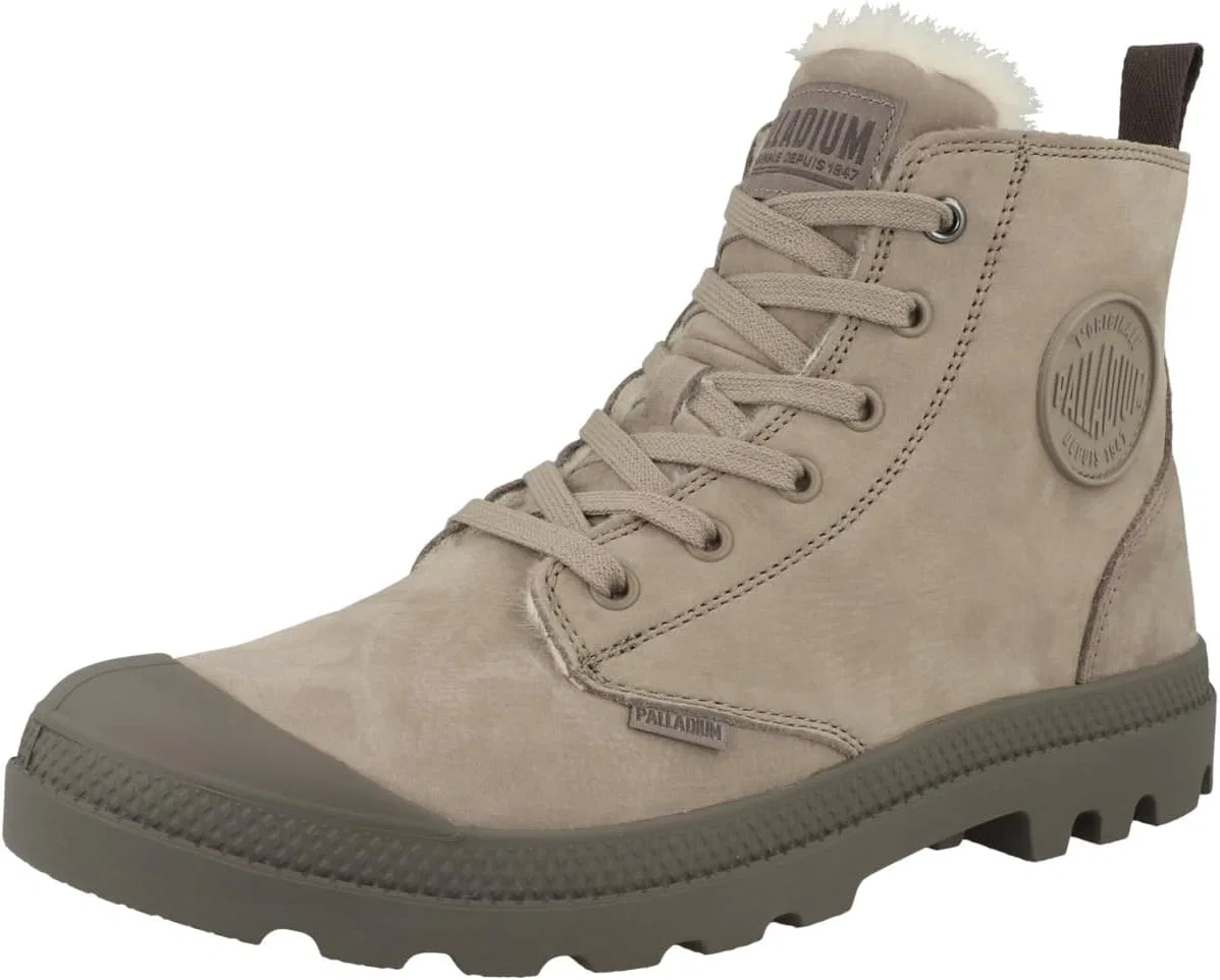 Мужские ботинки Palladium Pampa Hi Zip WL, Beige — фото 4