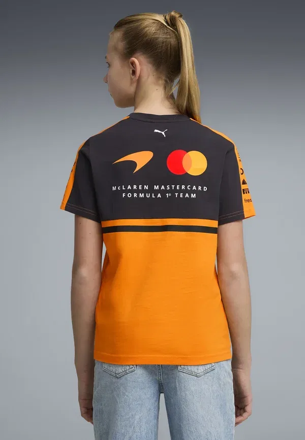 Футболка с принтом Puma X McLaren Racing Replica, папайя — фото 3