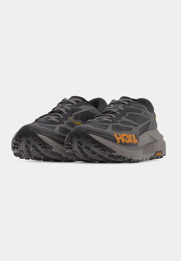 Кроссовки для трейлраннинга mafate x Hoka, Black/Cement — фото 3
